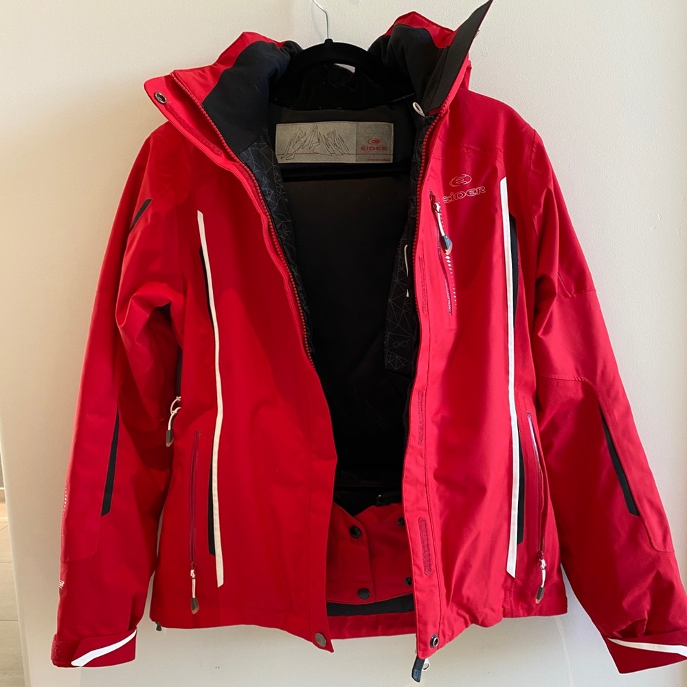 Eider Red Ski Jacket View 4